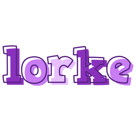 Lorke sensual logo