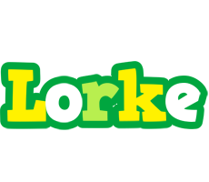 Lorke soccer logo