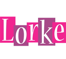 Lorke whine logo