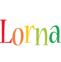 Lorna birthday logo