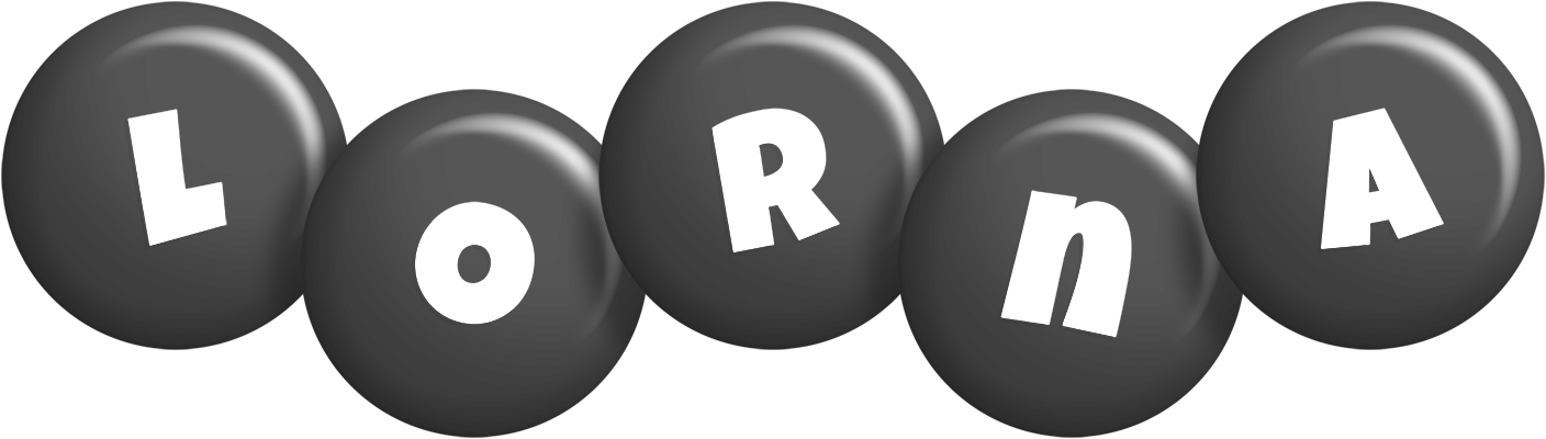 Lorna candy-black logo