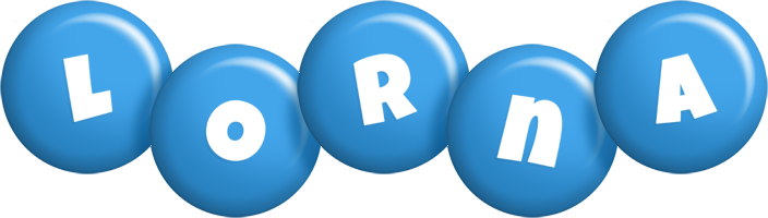 Lorna candy-blue logo