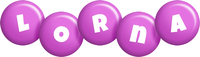 Lorna candy-purple logo