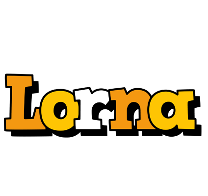 Lorna cartoon logo