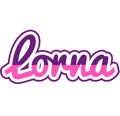 Lorna cheerful logo