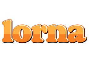 Lorna orange logo