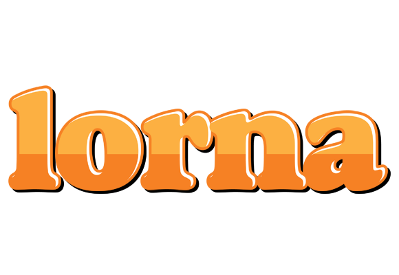 Lorna orange logo