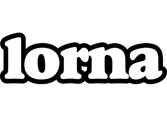 Lorna panda logo