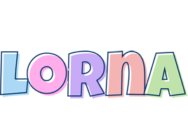 Lorna pastel logo