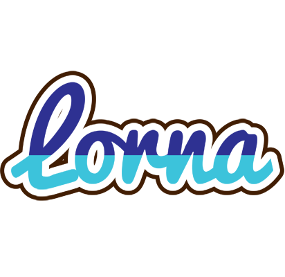 Lorna raining logo