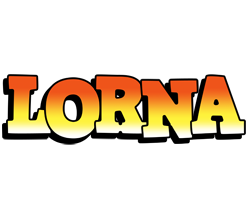 Lorna sunset logo