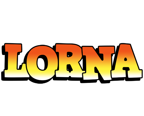Lorna sunset logo