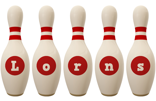Lorns bowling-pin logo