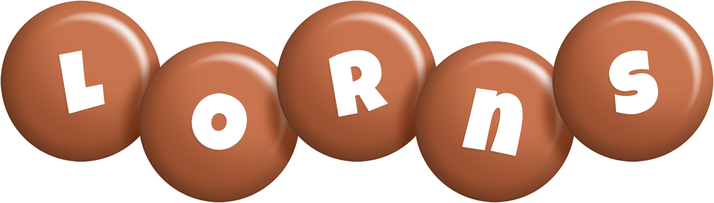 Lorns candy-brown logo