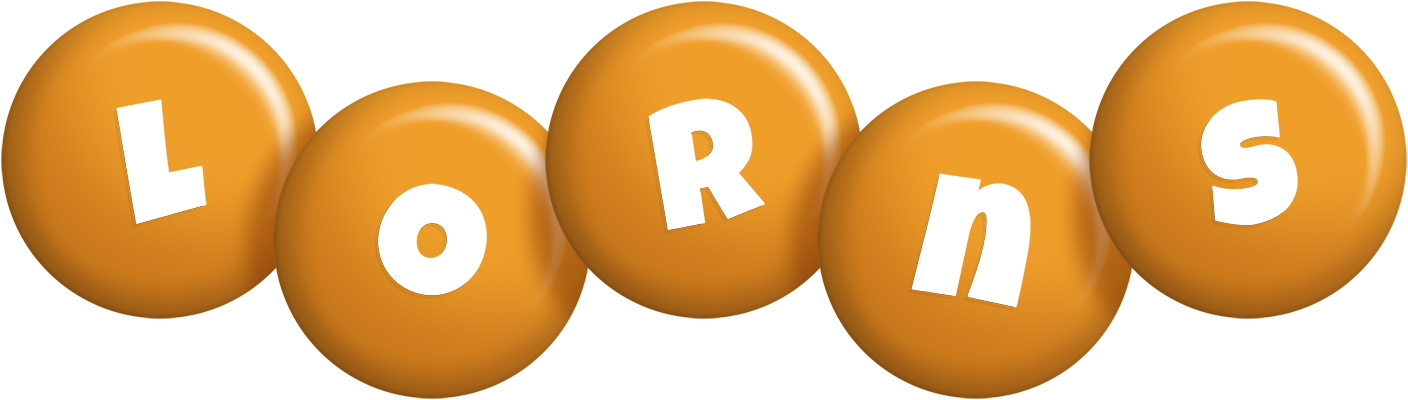 Lorns candy-orange logo
