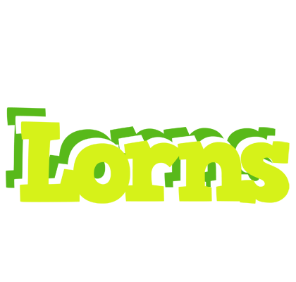 Lorns citrus logo