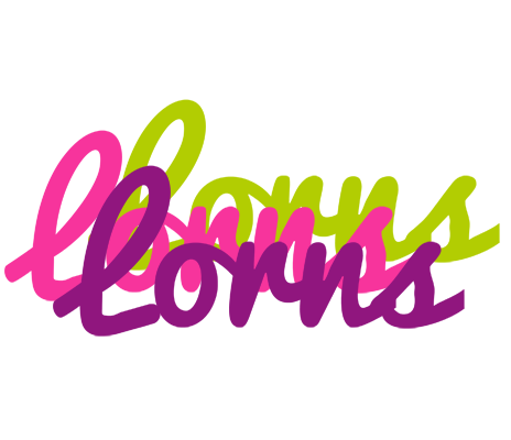 Lorns flowers logo