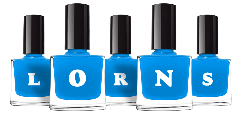 Lorns glossy logo