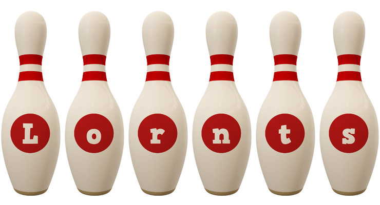 Lornts bowling-pin logo