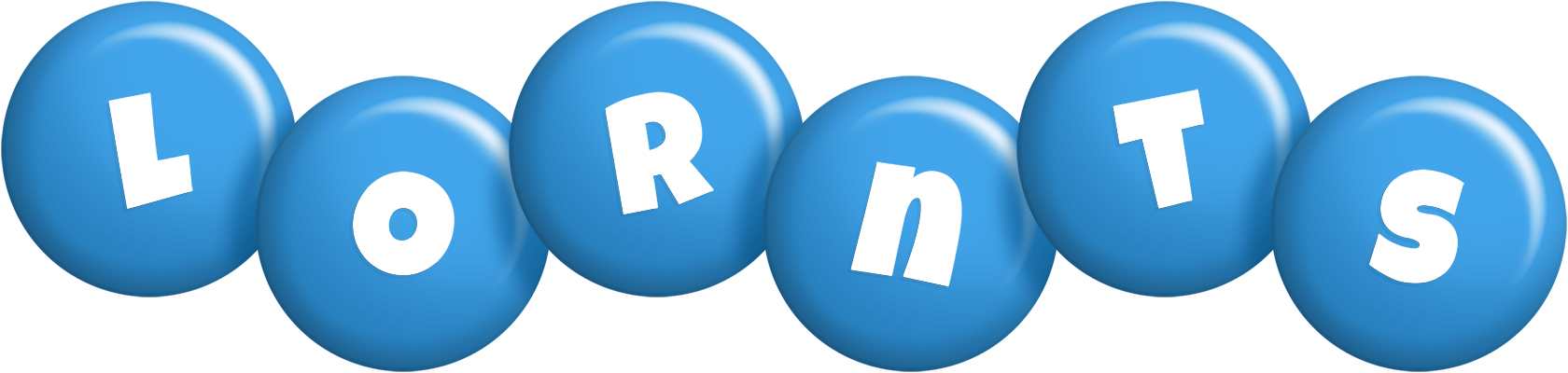Lornts candy-blue logo