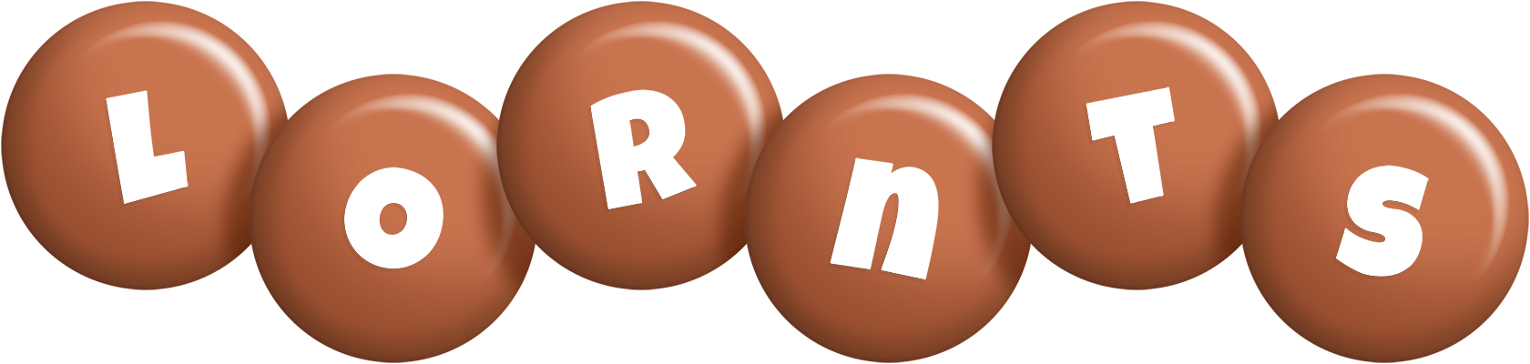 Lornts candy-brown logo