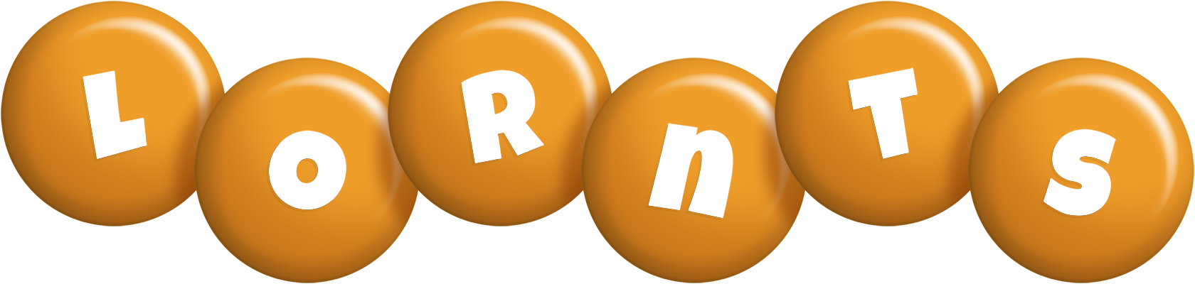 Lornts candy-orange logo