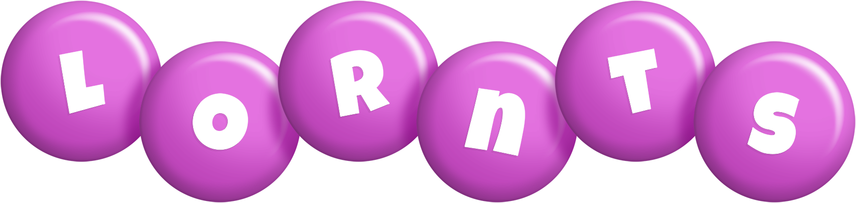 Lornts candy-purple logo