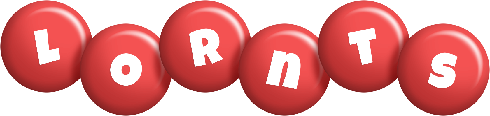 Lornts candy-red logo