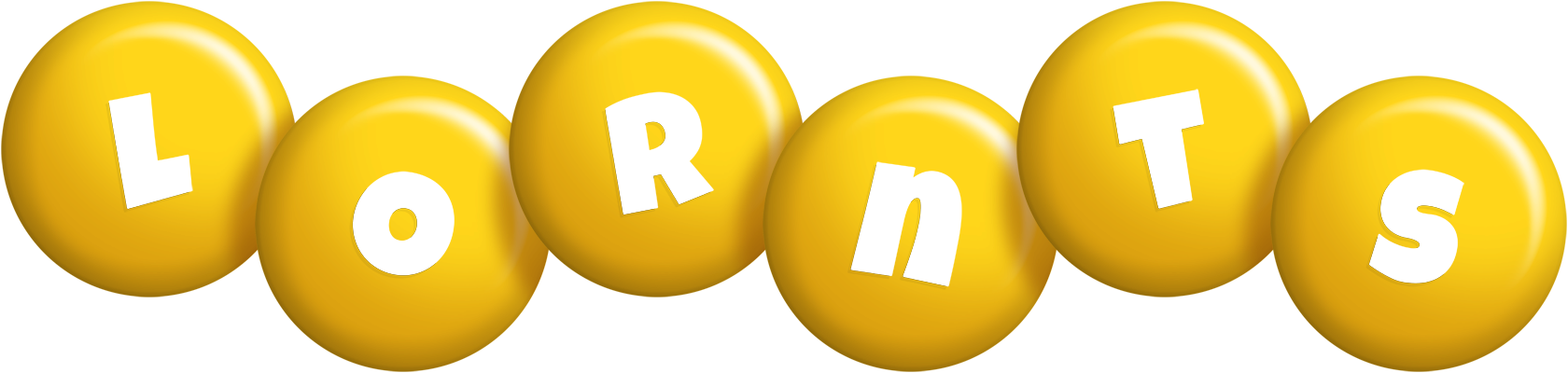 Lornts candy-yellow logo