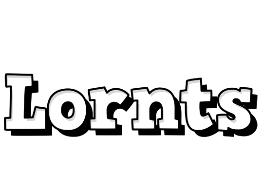 Lornts snowing logo