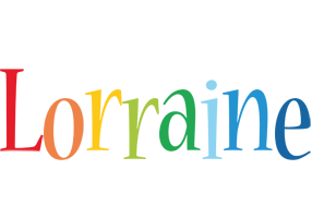 Lorraine birthday logo
