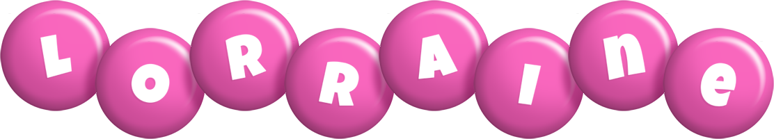 Lorraine candy-pink logo