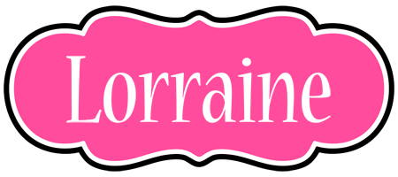 Lorraine invitation logo