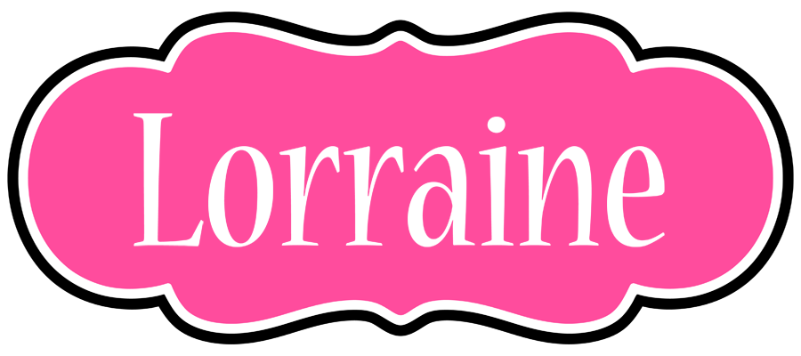 Lorraine invitation logo