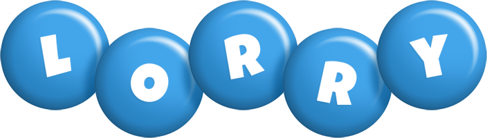 Lorry candy-blue logo