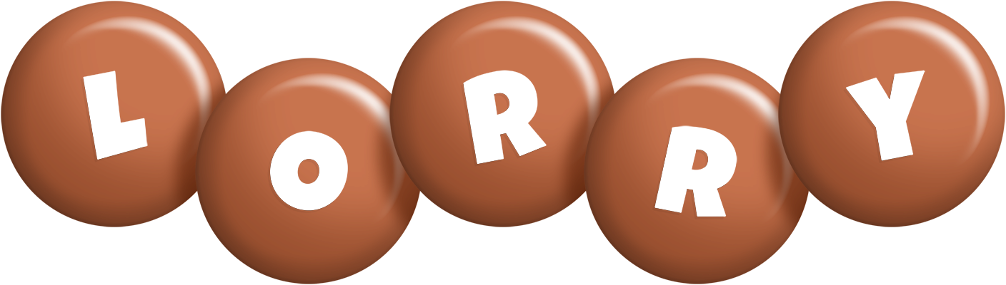 Lorry candy-brown logo
