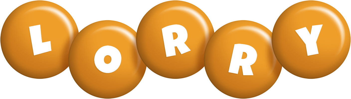 Lorry candy-orange logo