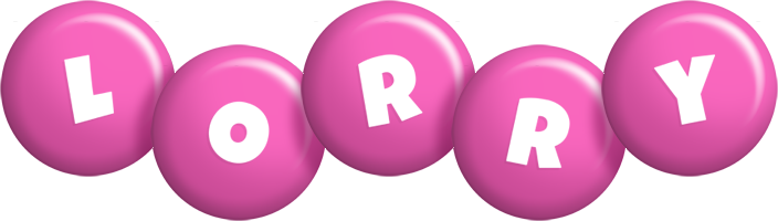 Lorry candy-pink logo