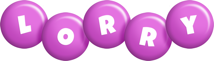 Lorry candy-purple logo