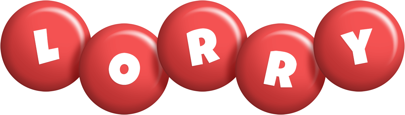 Lorry candy-red logo