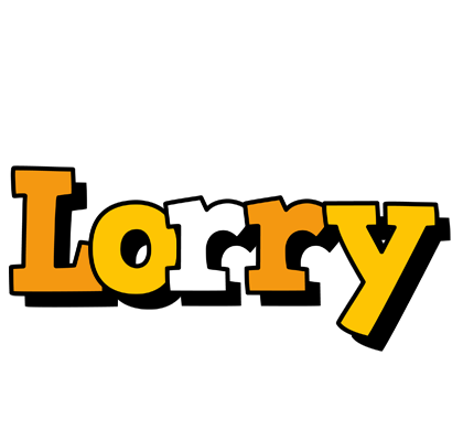 Lorry cartoon logo