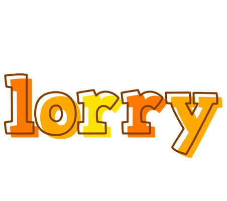 Lorry desert logo