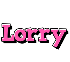 Lorry girlish logo