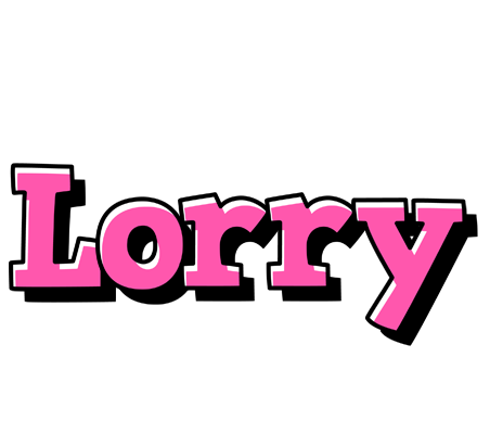 Lorry girlish logo