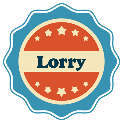Lorry labels logo