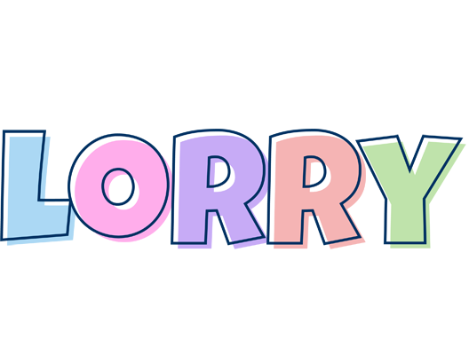 Lorry pastel logo