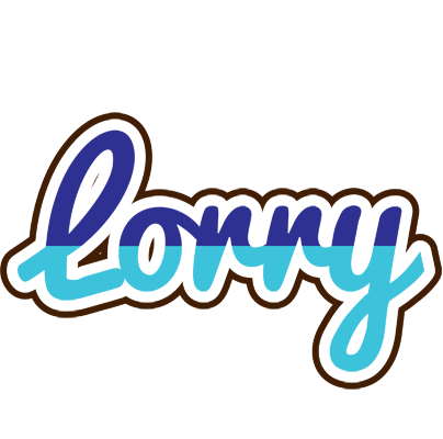 Lorry raining logo