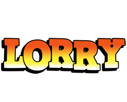 Lorry sunset logo