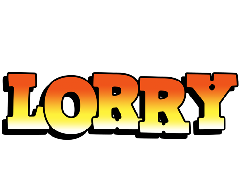 Lorry sunset logo