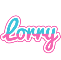 Lorry woman logo